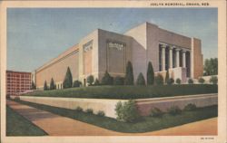 Joslyn Memorial, Omaha Postcard