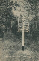 Believe It or Not Sign Board Postcard