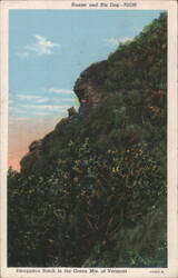 Smugglers Notch in the Green Mts. of Vermont Postcard
