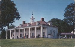 Washington's Mansion, Mt. Vernon, VA Postcard