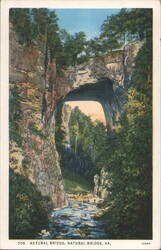 Natural Bridge, Natural Bridge, VA Postcard