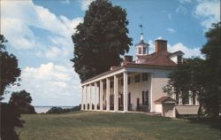 East Front at Mount Vernon Postcard