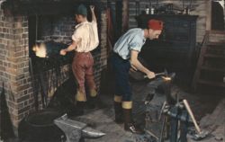 Deane Forge, Williamsburg, Virginia Postcard