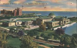 Museum of Science and Industry, Jackson Park Postcard