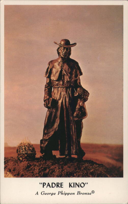 Padre Kino Bronze by George Phippen Sculpture & Carving