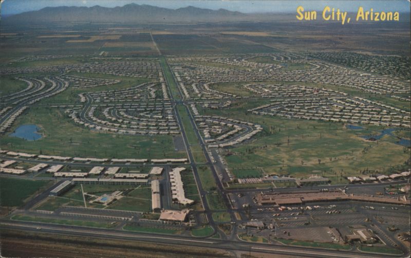 Sun City, Arizona Aerial View Mike Roberts