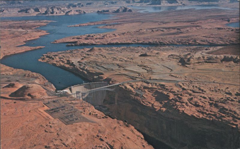 Glen Canyon Dam, Bridge & Lake Powell, Page, AZ Arizona