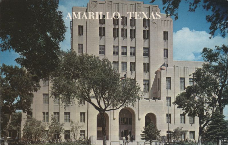 Potter County Court House, Amarillo, TX Texas