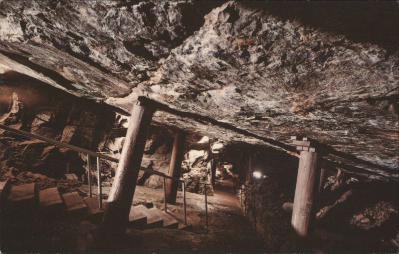Tunnels at Old New-Gate Prison, First Copper Mine Connecticut