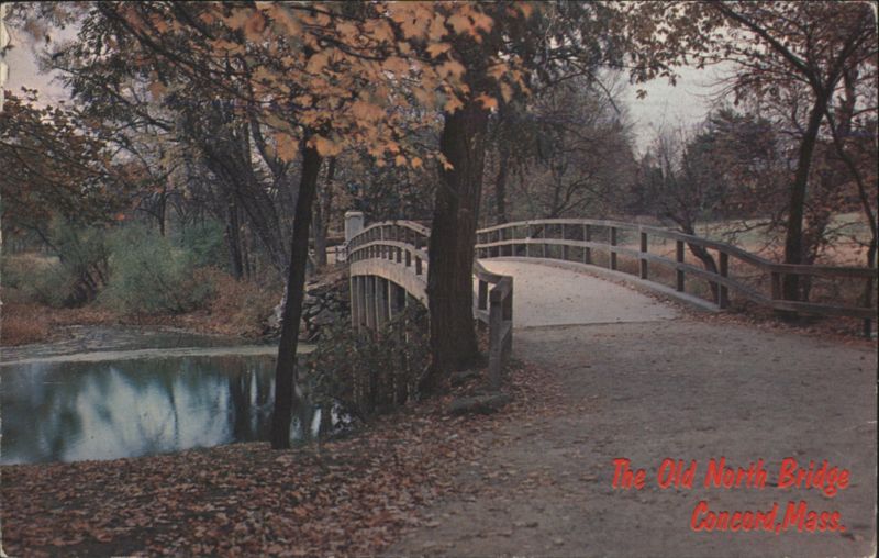 The Old North Bridge, Concord, MA Massachusetts