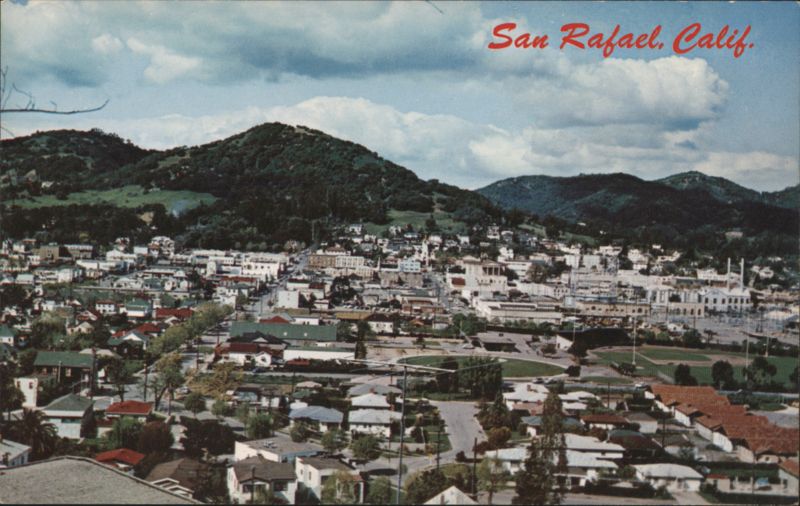 San Rafael, California, Downtown Panorama Mike Roberts