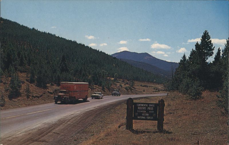Rogers Pass, Continental Divide, Montana
