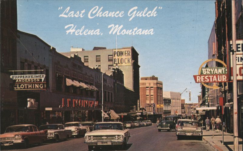 Last Chance Gulch, Helena, Montana Norman Bouchey