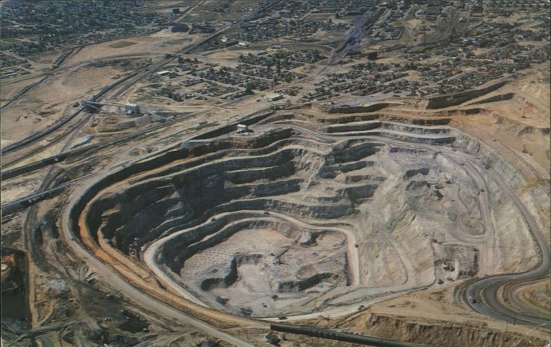 Aerial View of Berkeley Pit, Butte, Montana Clifford B. Ellis
