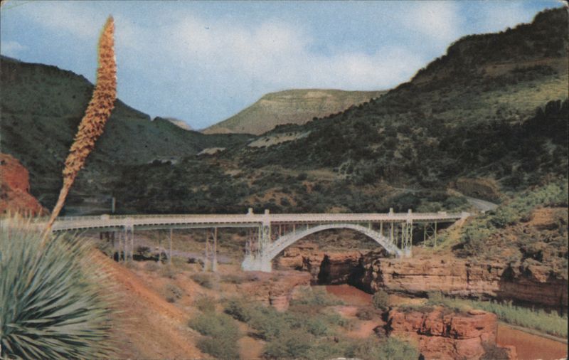 Highway Bridge, Salt River Canyon, Arizona RAY MANLEY
