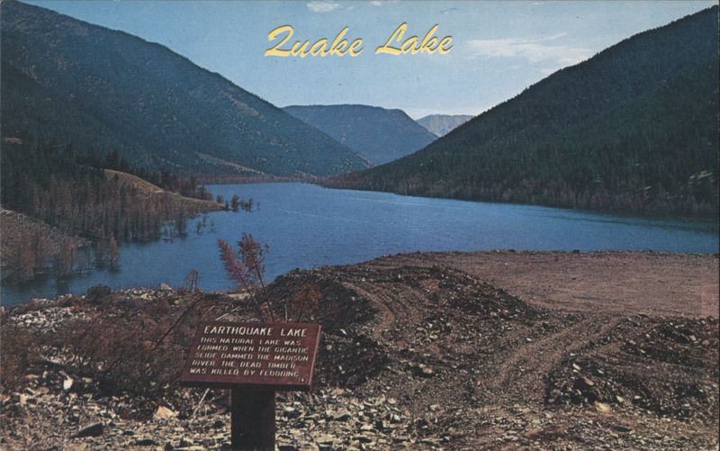 Quake Lake, Madison River Canyon, Montana Ernst Peterson