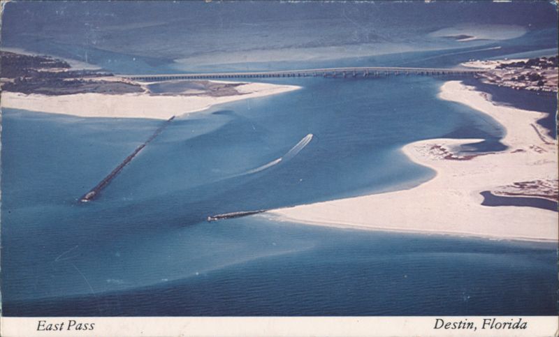 East Pass Aerial View, Destin, Florida Tom Holmes