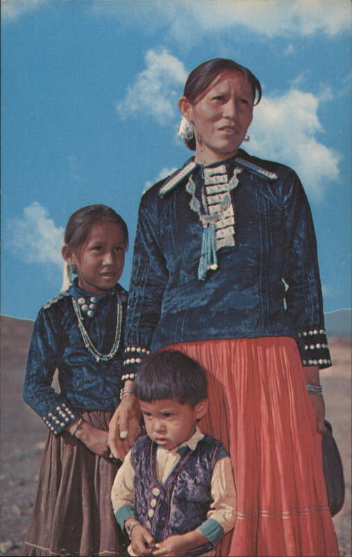 Indian Mother and Her Children Free Lance Photographers Guild, Inc.