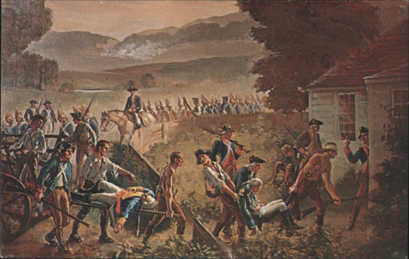 Battle of Bennington, August 16, 1777 Vermont Roy Williams