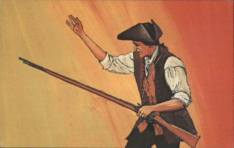 Battle of Bunker Hill, Colonial Troop Boston Massachusetts
