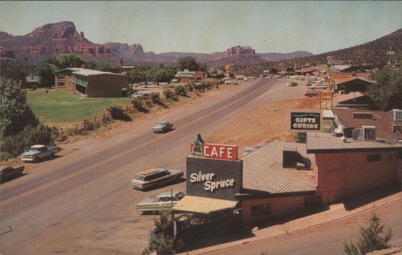 Silver Spruce Cafe & Tackaberry Shops, Sedona, AZ Arizona