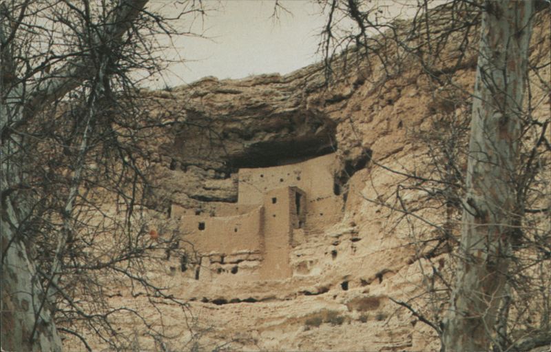 Montezuma Castle, Prehistoric Indian Ruins Arizona