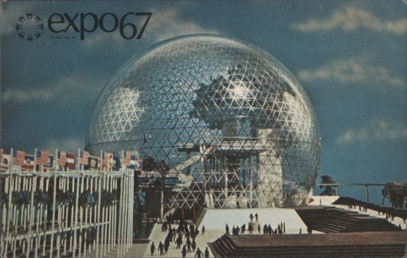 Expo 67 - United States Pavilion Geodesic Dome Montréal QC Canada