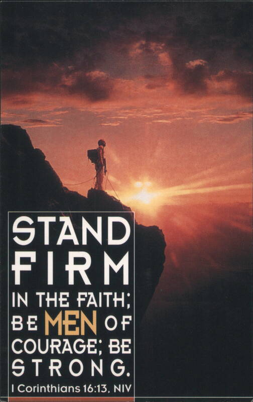 Stand Firm in the Faith, I Corinthians 16:13 Phrases & Sayings