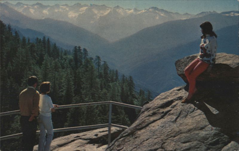 Great Western Divide, Moro Rock, Sequoia National Park California