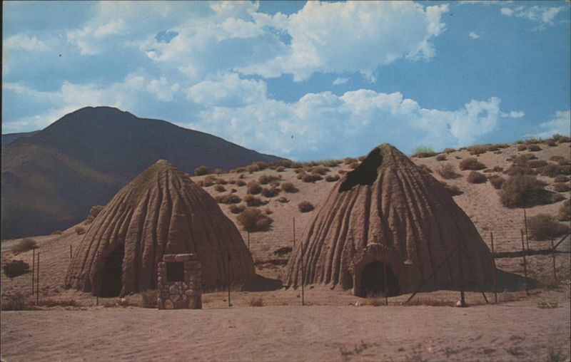 Cottonwood Charcoal Kilns, Hwy. 395 California Louis and Virginia Kay