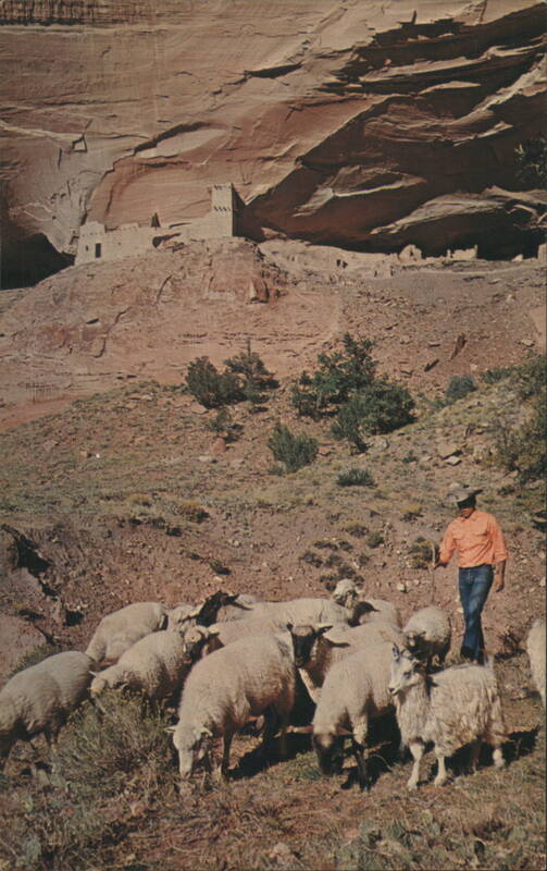 Mummy Cave Ruins, Canyon De Chelly National Monument, AZ Chinle Arizona