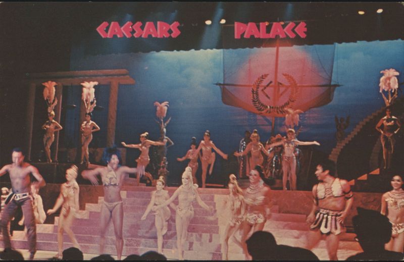 Caesars Palace Stage Production, Las Vegas Nevada Las Vegas News Bureau