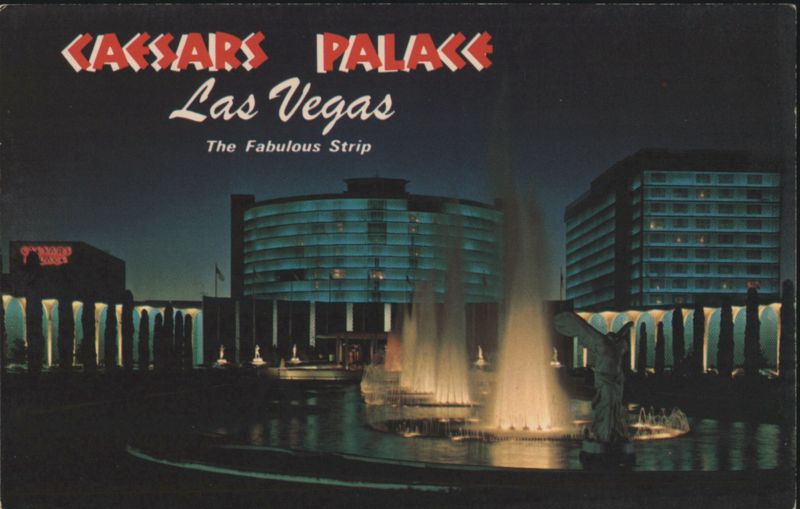 Caesars Palace at Night, Las Vegas Strip Nevada Jay Moore