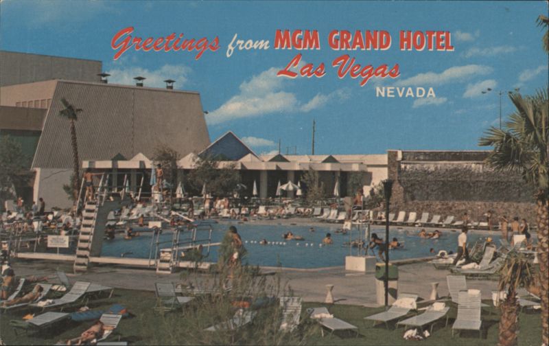 MGM Grand Hotel Pool, Las Vegas, Nevada
