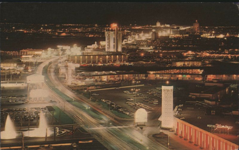 Night Lights on the Fabulous Strip, Las Vegas, Nevada