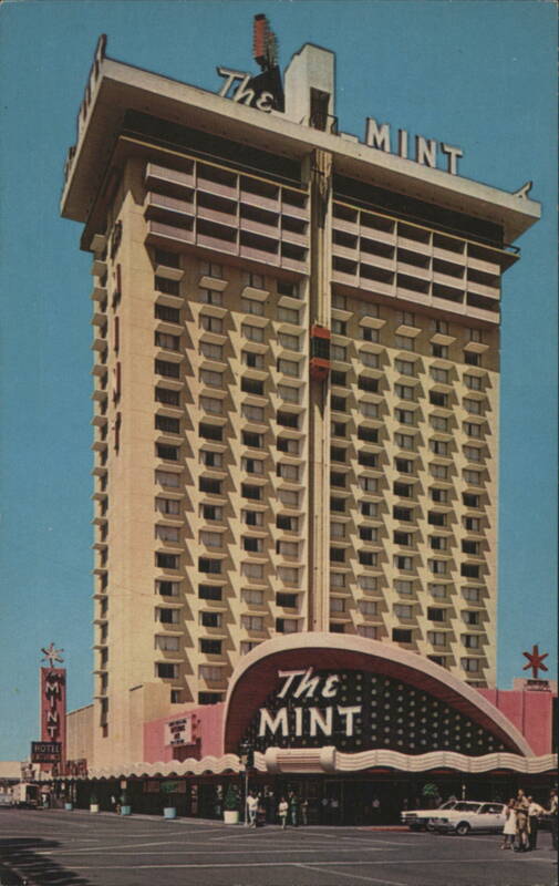The Mint Hotel-Casino, Fremont Street, Las Vegas Nevada