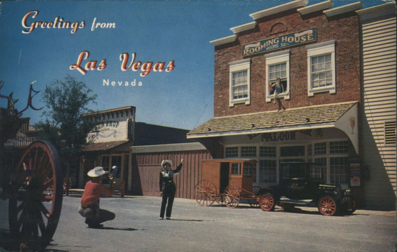 Greetings from Las Vegas, Last Frontier Village Nevada