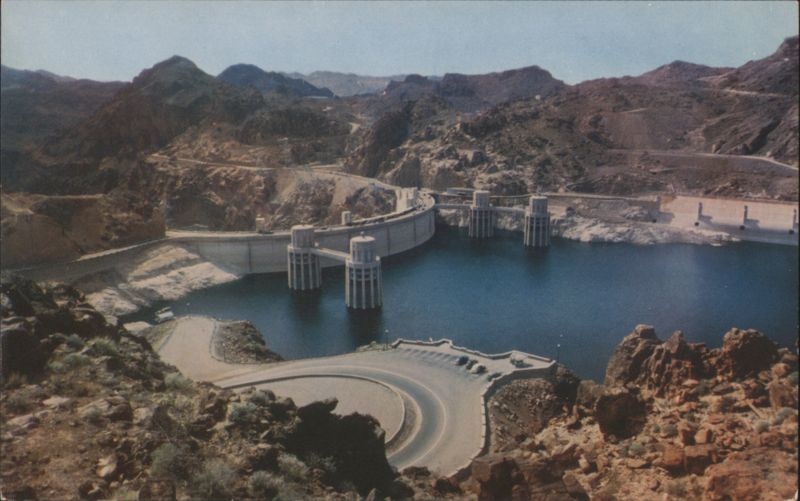 Upstream Face of Hoover Dam, Arizona Side