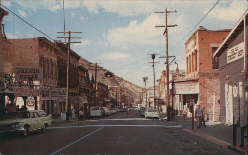 Street Scene, Virginia City, Nevada