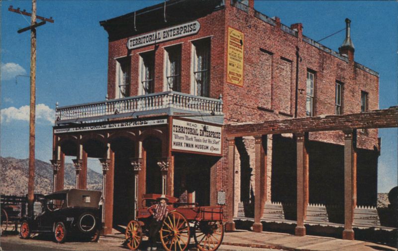 Territorial Enterprise & Mark Twain Museum, Virginia City Nevada