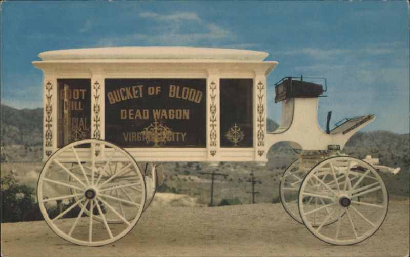 Bucket of Blood Dead Wagon, Virginia City Nevada
