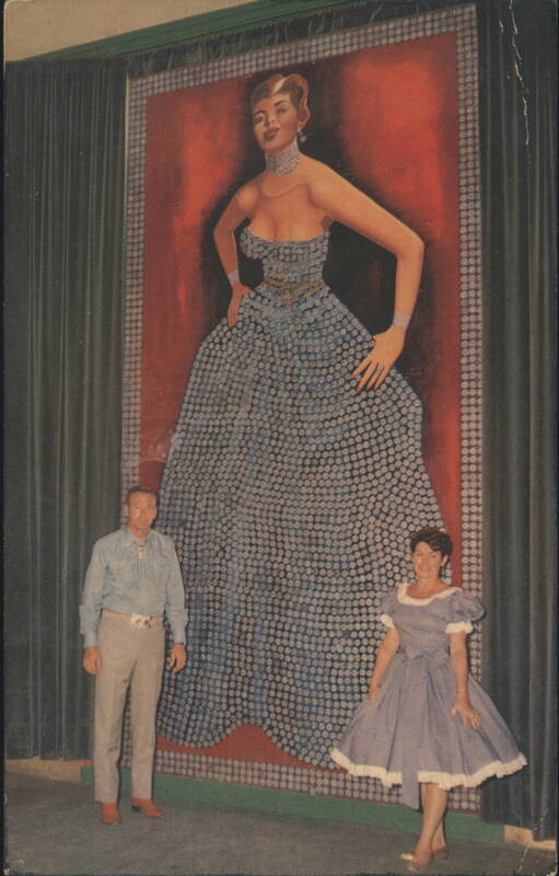 Silver Queen Coin Dress, Virginia City, Nevada Lee and Ruby Carel