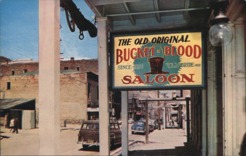 The Old Original Bucket of Blood Saloon, Virginia City Nevada