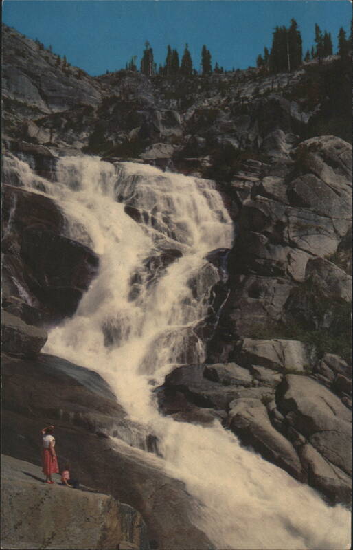 Tokopah Falls, Sequoia National Park California Hubert Lowman