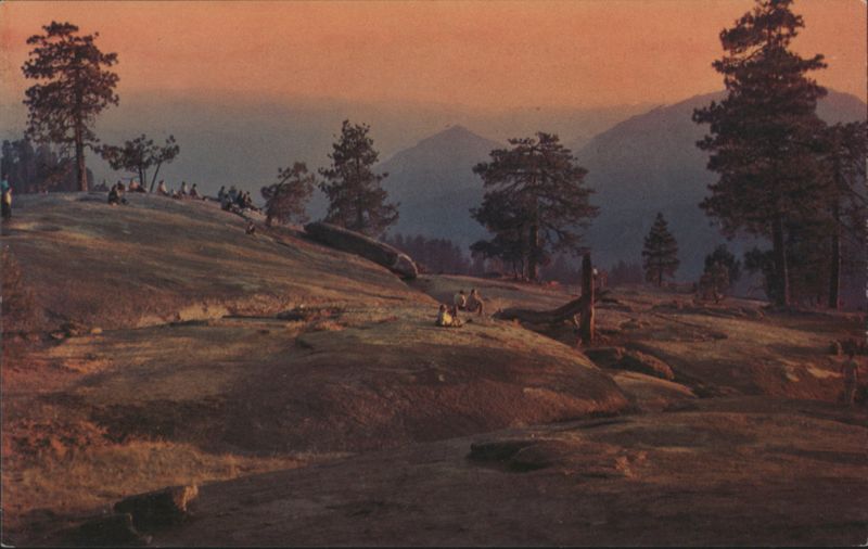 Sunset at Beetle Rock, Sequoia National Park, CA California