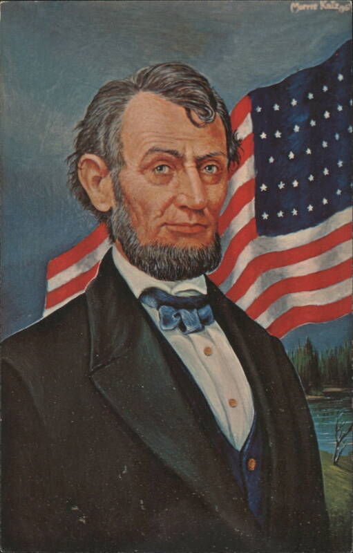 Abraham Lincoln, 16th U.S. President, by Morris Katz