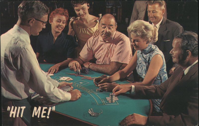Blackjack Game, 21, Las Vegas, Nevada