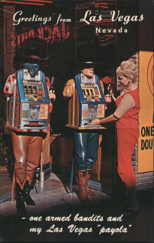 Las Vegas One Armed Bandits Slot Machines Nevada Ferris H. Scott