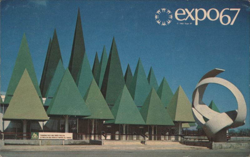 Expo 67 Canadian Pulp and Paper Pavilion, Montréal QC Canada