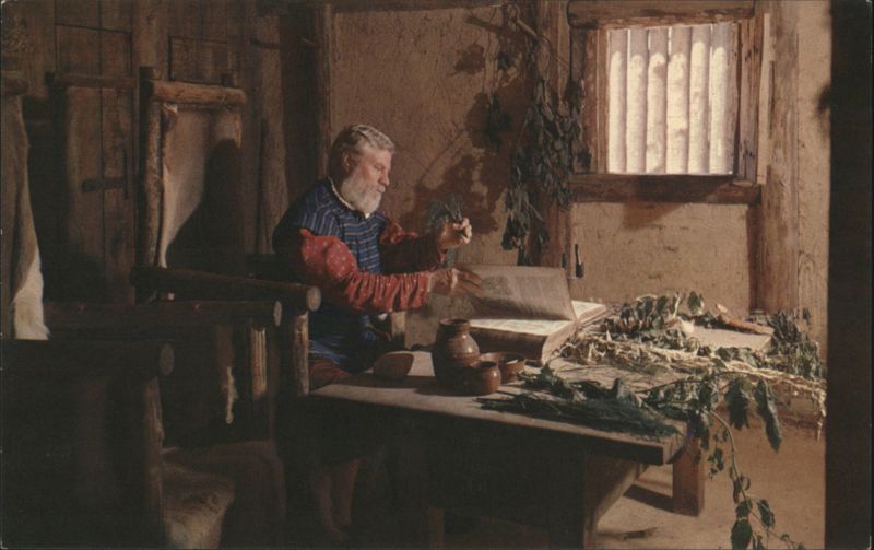 Apothecary at James Fort, Jamestown, VA Virginia Hubert A. Lowman